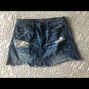 American Eagle Outfitters Denim miniskirt